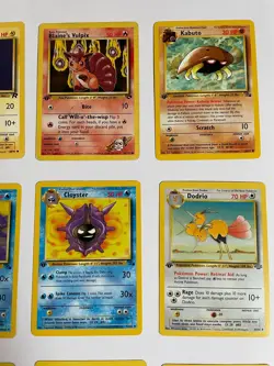 15x 1st Edition Vintage Pokemon Card Lot - Mixed WOTC Sets - 1999-2000 Era - Image 3
