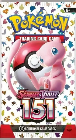 Pokemon TCG Scarlet & Violet 151 Game Cards - Pack of 4 Booster Packs Sealed US - Image 2