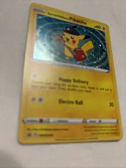 Special Delivery Pikachu SWSH074 SWSH: Sword & Shield Promo Cards Holo - Image 3