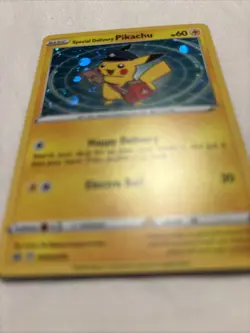 Special Delivery Pikachu SWSH074 SWSH: Sword & Shield Promo Cards Holo - Image 4