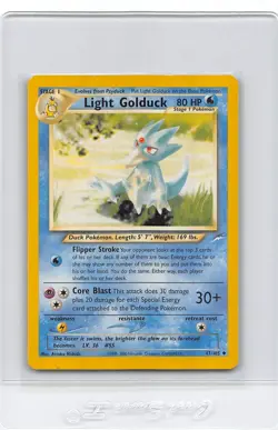 LIGHT GOLDUCK 47/105 - Neo Destiny - VINTAGE WotC Pokemon CARD - LP/MP - Image 1