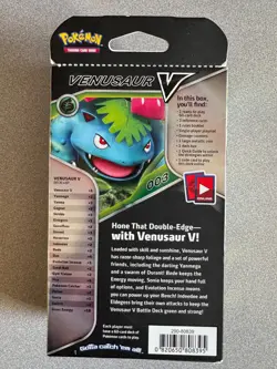 Brand New Pokemon Trading Card Game V Battle Deck - Venusaur V 60-Card Deck - Image 3