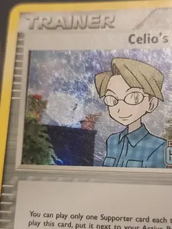 Celio's Network 73/100 Crystal Guardians Stamped Holo Pokemon Card HP - Image 2
