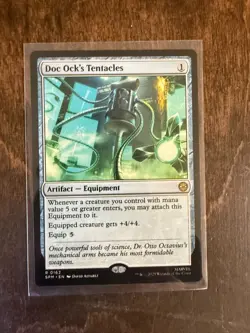 Doc Ock's Tentacles #0162 MTG Marvel's Spider-Man Magic The Gathering - Image 1