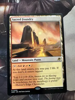 Sacred Foundry #256 (NM) Edge of Eternities EOE Magic MTG - Image 1