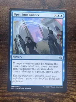 Open into Wonder 064/269 Amonkhet MTG Magic The Gathering L2342* - Image 1