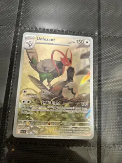 Unfezant 150/086 Illustration Rare Pokemon TCG New Mint Condition - Image 1