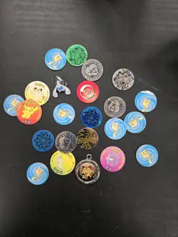 Lot of Official Pokemon TCG Coins - Image 1