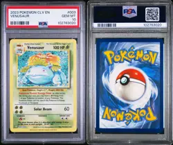 PSA 10 GEM MINT Venusaur 003/034 CLV Classic Box Holo Rare Pokemon TCG 2023 - Image 3