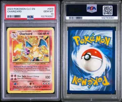 PSA 10 GEM MINT Charizard 003/034 CLC Classic Holo Rare Pokemon TradingCard 2023 - Image 3