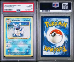 PSA 10 GEM MINT Wartortle 002/034 CLB Classic Box Holo Rare Pokemon TCG 2023 - Image 3