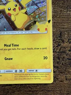 💥2021 Pokemon McDonalds Celebrations Classic Collection Pikachu 25/25 Holo Rare - Image 3