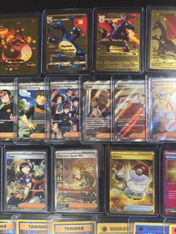 Pokemon Charizard Pikachu Trainer Illustration Ultra Rare Ace Gold 61 Lot (#127) - Image 4