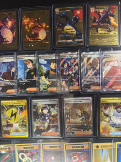 Pokemon Charizard Pikachu Trainer Illustration Ultra Rare Ace Gold 61 Lot (#127) - Image 5