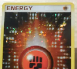 Fighting Energy 106/106 Rare Holo Emerald Set Pokemon LP - Image 3