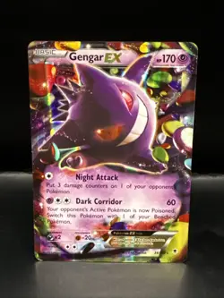 Pokemon Gengar EX 34/119 XY - Phantom Forces Holo - Image 3