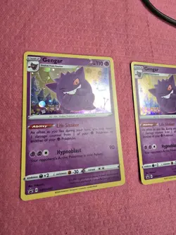 Gengar Pokemon TCG Sword & Shield Promo Black Star Holo SWSH052 Read Description - Image 5