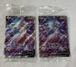 (2) Pokemon TCG Mewtwo V SWSH229 SWSH Black Star Promos Sealed - Image 1