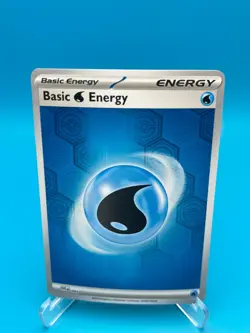 Pokemon TCG - Water Energy SVE 003 Cosmos Holo - NM - Image 1