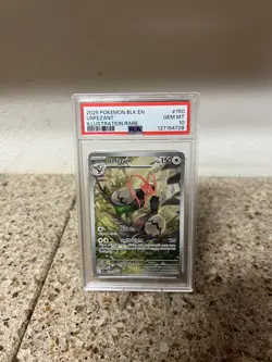 2025 Pokemon Black Bolt Unfezant Illustration Rare #150 PSA 10 POP 4 - Image 1