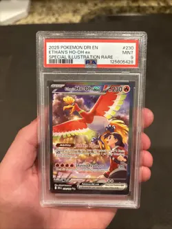 Pokemon TCG Ethan's Ho-Oh EX Sir 230/182 en PSA 9 Mint - Image 3