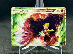 Pokemon TCG Ho-Oh Legend Top HeartGold SoulSilver 111/123 Moderately Played - Image 1