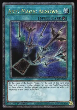 Anti-Magic Arrows - RA03-EN264 - Quarter Century Secret Rare - Yugioh - Image 1