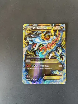 Mega M Charizard EX 108/106 Secret Rare XY Flashfire Holo Pokemon Card NM - Image 2