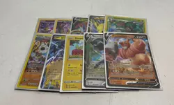 Mixed Rare Pokemon Holographic Trading Card Singles (Set Of 10) - Image 1
