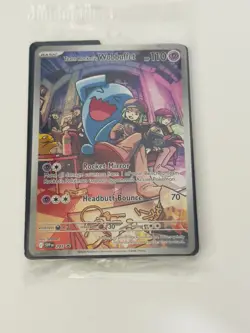 Pokemon card Team Rocket’s Wobbuffet - SEALED PROMO destined Rivals 203 - Image 1