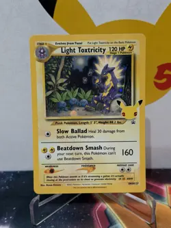 Light Toxtricity SWSH137 SWSH: Sword & Shield Promo Cards Holo - Image 1