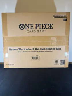 One Piece Card Game Seven Warlords Of The Sea Binder Set - English SEALED - Image 1