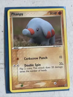 Phanpy 69/107 2005 EX-Deoxys Common Pokemon Card LP - Image 1