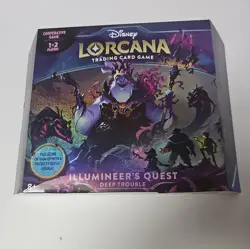 Disney Lorcana Trading Card Ursula Illumineer's Quest Deep Trouble Box Sealed - Image 1