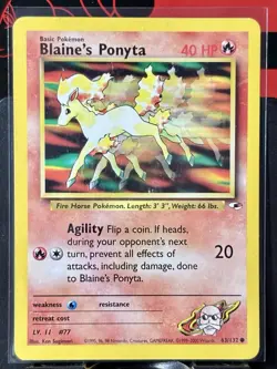 Pokemon TCG - Gym Heroes/Gym Challenge - 9 card Bundle - Image 1