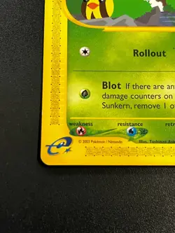 Sunkern 106/144 - Skyridge Vintage Pokemon TCG Card LP e-Reader - Image 2