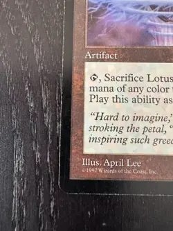 Lotus Petal - Magic: The Gathering - Tempest - Lightly Played - Image 2