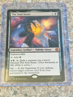 The Soul Stone 0066 Marvel's Spider-Man SPM MTG Mythic Unplayed Infinity - Image 1