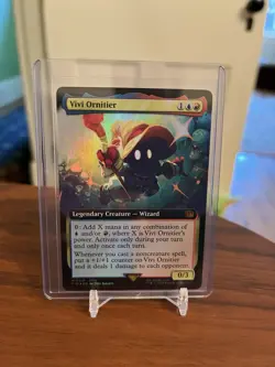 Vivi Ornitier Extended Art Foil NM / Unplayed FIN M 0514 - Final Fantasy IX MTG - Image 1