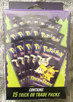 LOT OF 2 ~ POKEMON TRICK OR TRADE Booster Pack Boxes, 15 Packs per box - Image 2