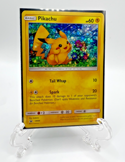 Pikachu (SM86) - General Mills Sun & Moon Promo - Sequin Holo - Pokemon TCG - Image 1