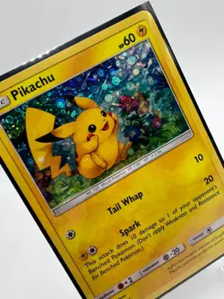 Pikachu (SM86) - General Mills Sun & Moon Promo - Sequin Holo - Pokemon TCG - Image 2