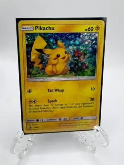 Pikachu (SM86) - General Mills Sun & Moon Promo - Sequin Holo - Pokemon TCG - Image 3
