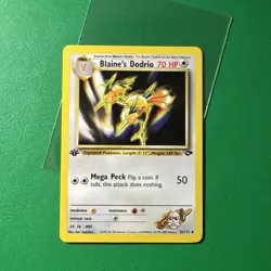 Pokemon TCG Blaine's Dodrio 32/132 1st Edition Gym Challenge Set NM - Image 1