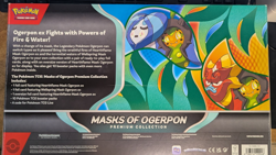 Pokemon TCG: MASKS of OGERPON - Premium Collection FACTORY SEALED - Image 2