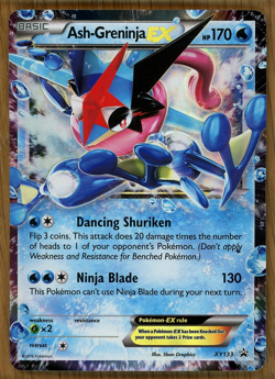 Ash-Greninja EX - XY133 ~ Ultra Rare ~ XY Black Star Promo ~ NM/Mint!! - Image 1