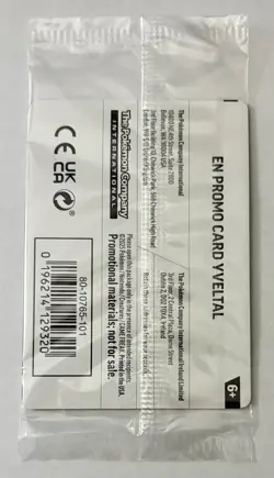 Yveltal 088/132 Reverse Holo Mega Evolution GameStop Stamped Promo Sealed - Image 2