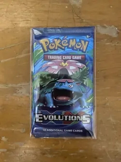 XY Evolutions Booster Pack Sealed M Venusaur Art Pokemon TCG - Image 1