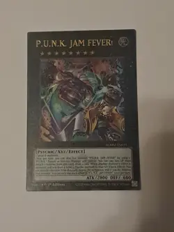 Yugioh P.U.N.K. Jam Fever! Ultra Rare BLMM-EN051 Near Mint - Image 1
