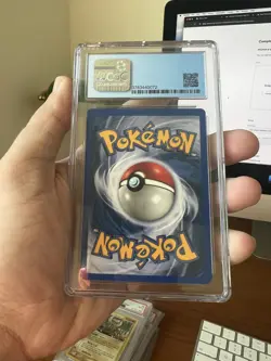 CGC 9 MINT Goldeen 45/64 Neo Revelation 1st Edition Pokemon Card yuka morii - Image 2